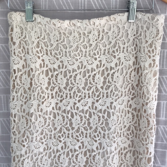 KENAR Lace Pencil Skirt - Picture 2 of 9